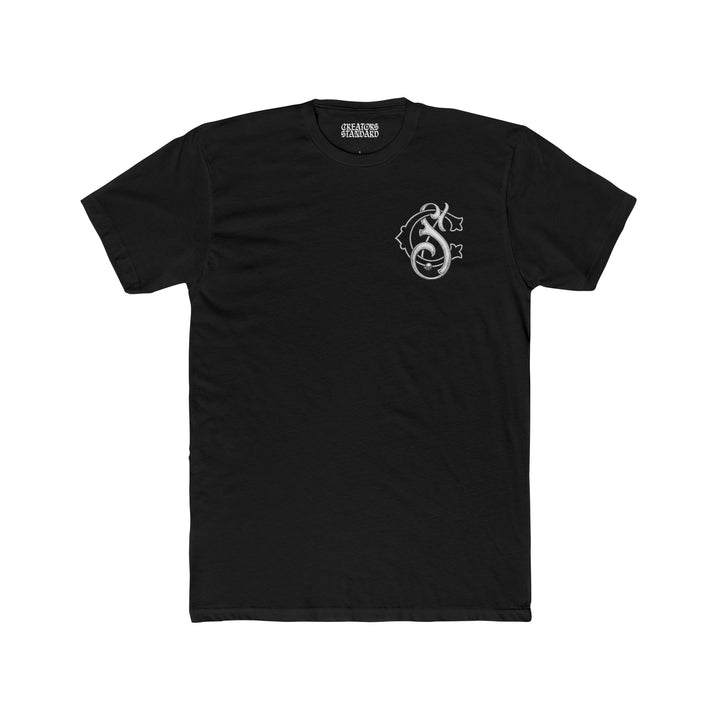 Family Faith Freedom White Letters Tee