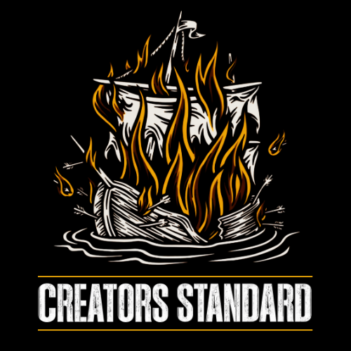 BURN THE SHIPS CREW TEE